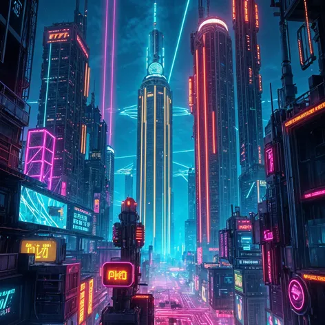 Make a cyber city