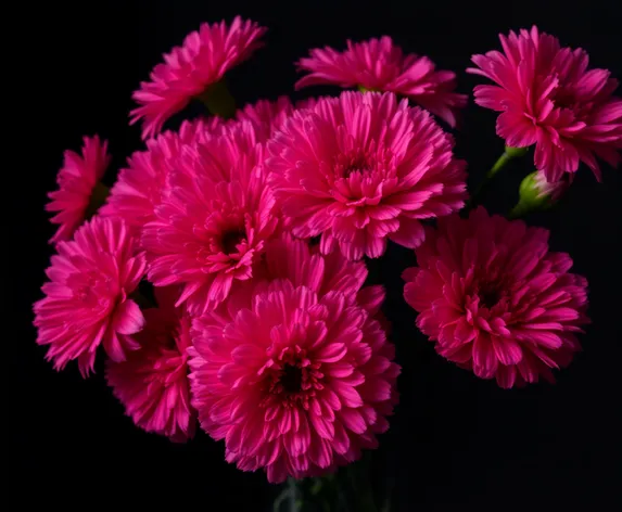 carnations flowers dark