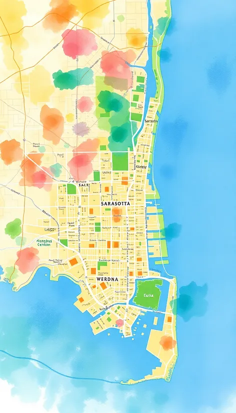 city map of sarasota