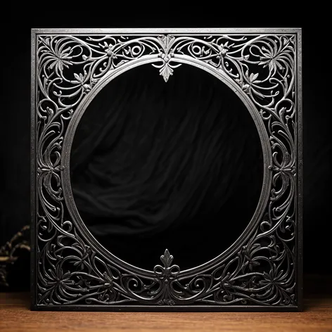 large mirror with small