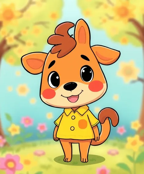 dizzy animal crossing yellow