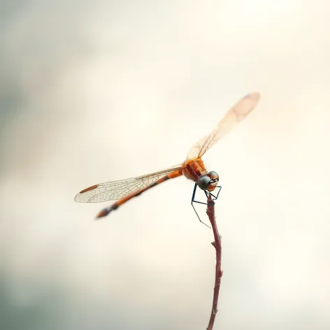 watercolor dragonfly