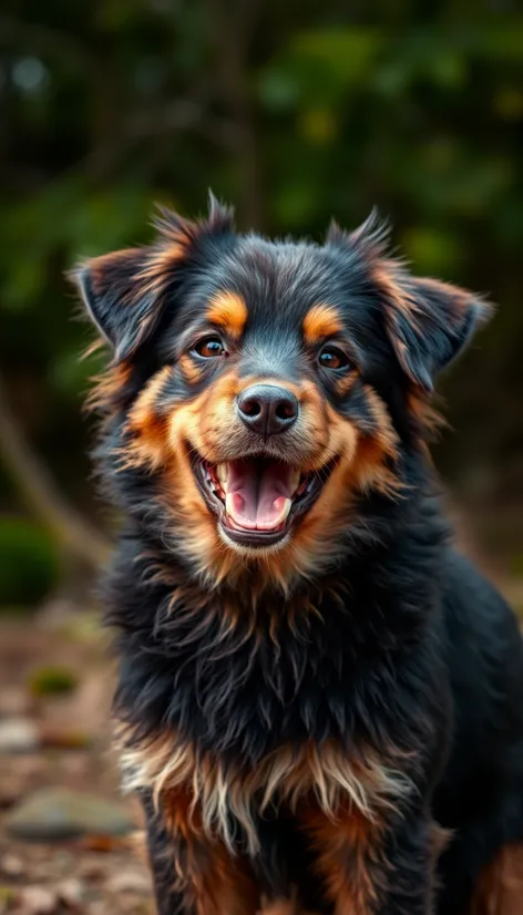 rottweiler and poodle mix