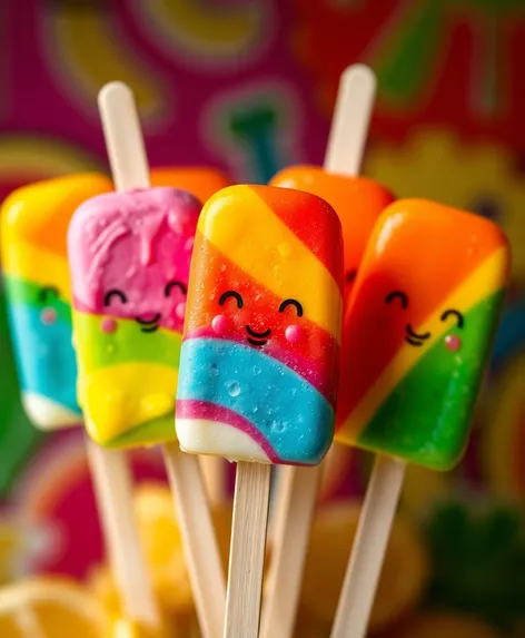 character popsicles