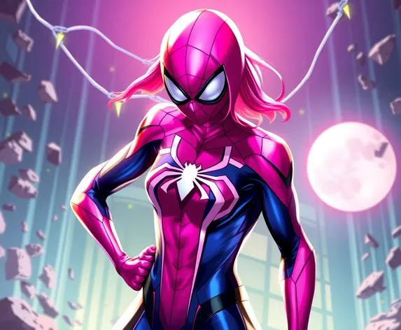 pink spidergirl