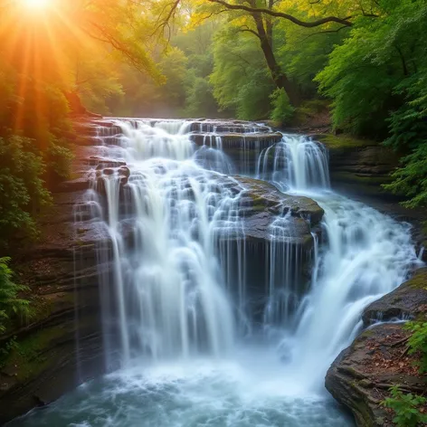 cumberland waterfalls in kentucky