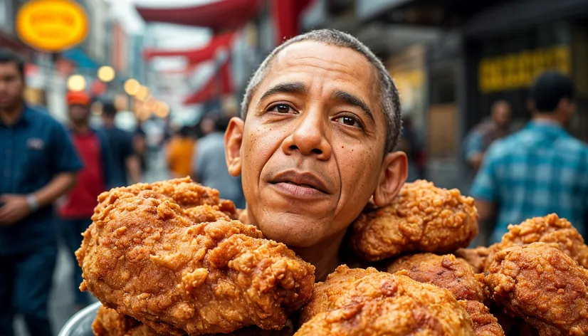 obama fried chicken