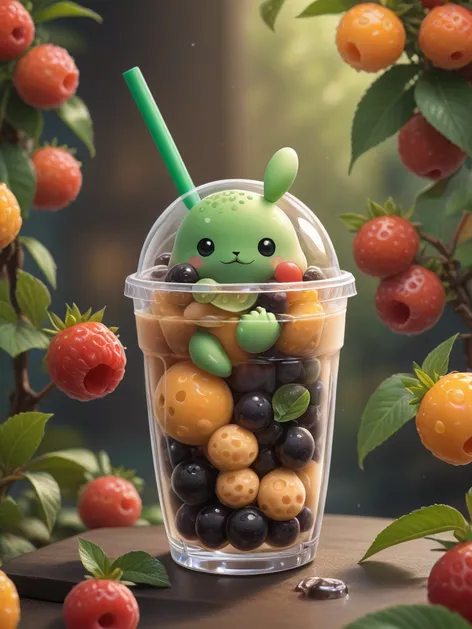 cute boba