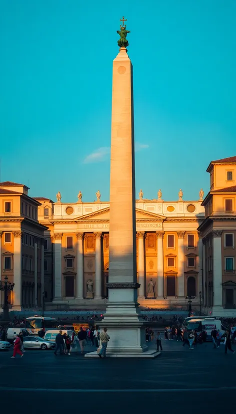 st. peter square obelisk