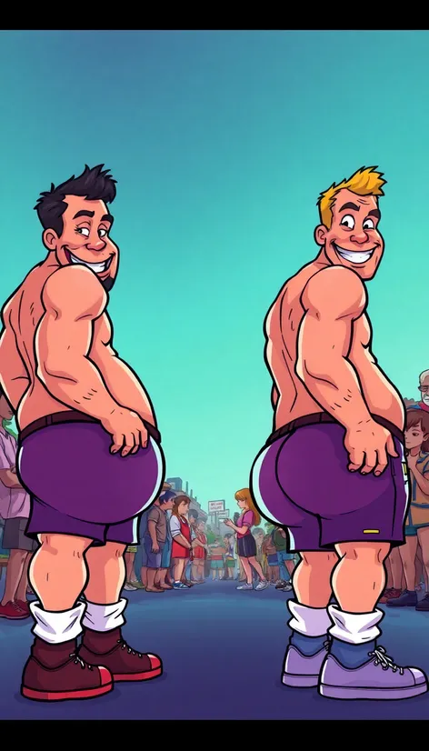 dudes with big butts