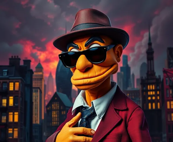 gangster puppet