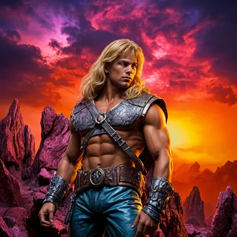 A Heman action figure