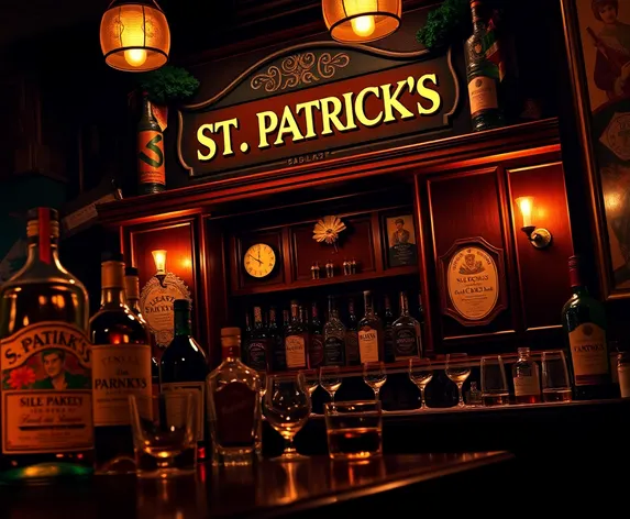 st patricks bar background