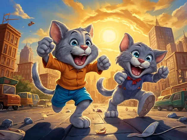 Tom & Jerry cartoon,