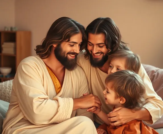 jesus with children