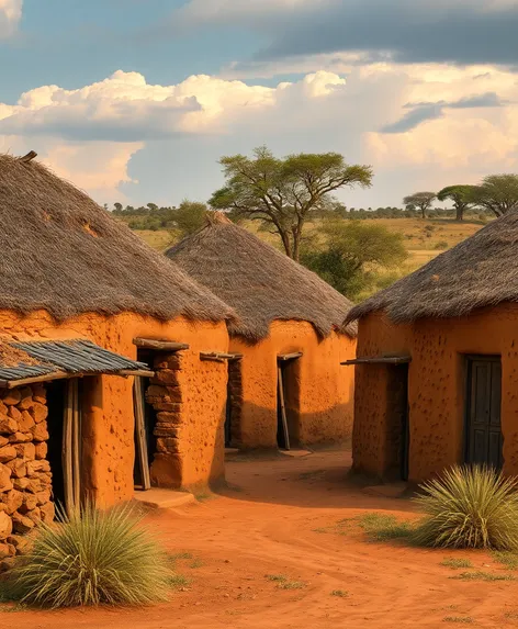 mud houses