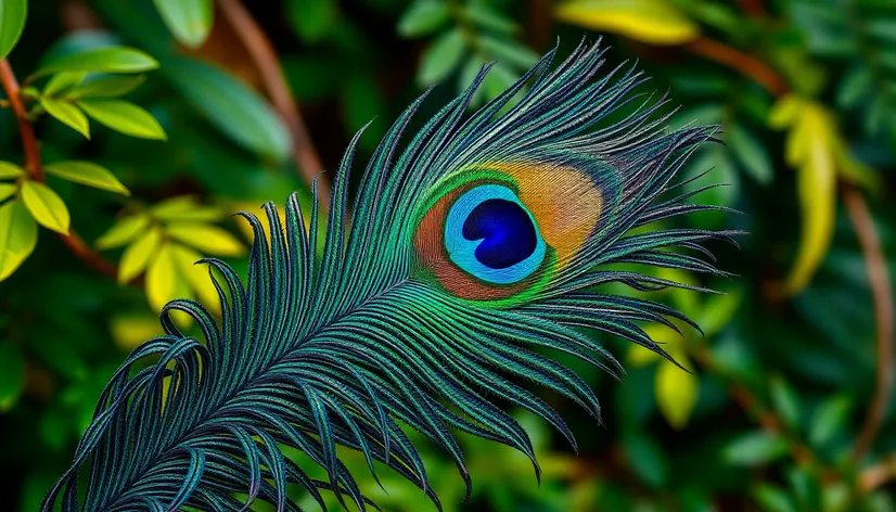 peacock feather