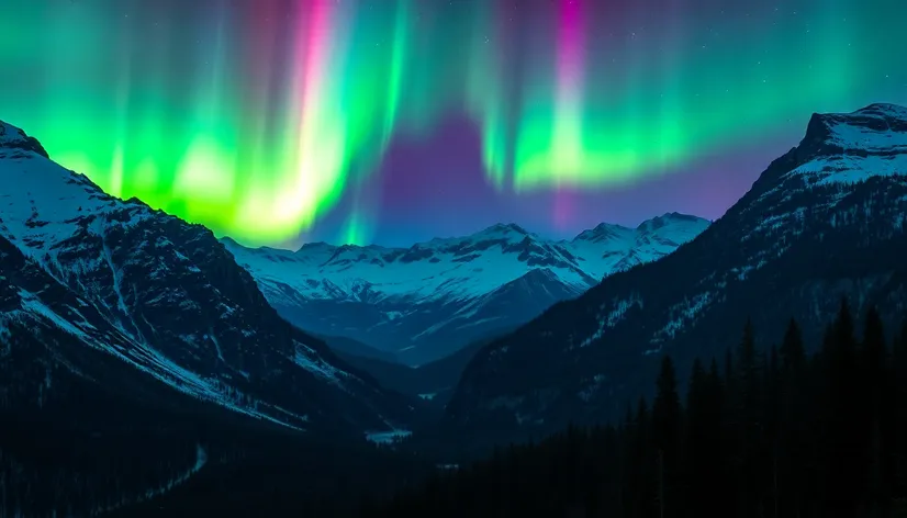 aurora borealis banff