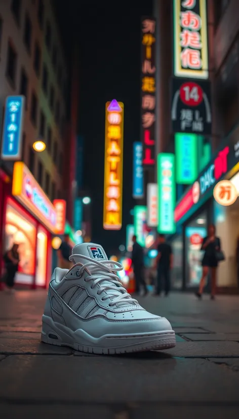 fila white shoes