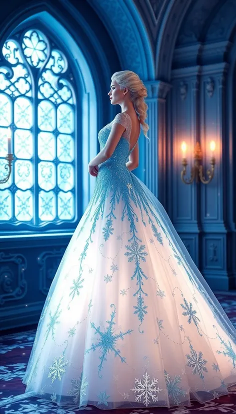 prom dress elsa