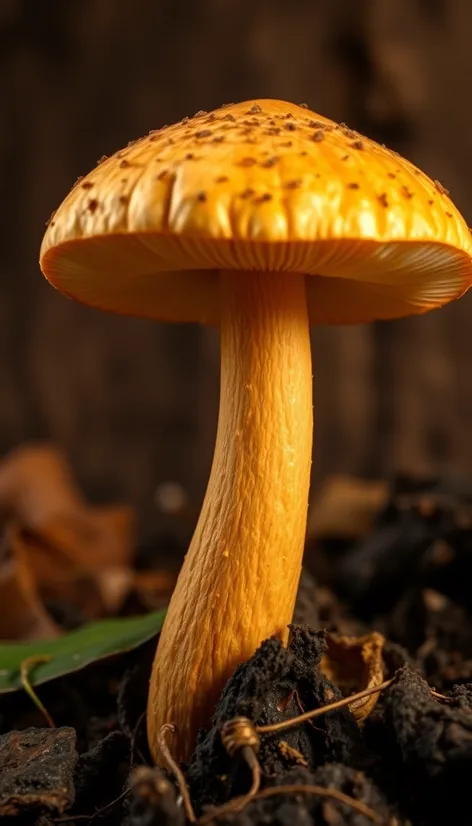 mushroom with a long