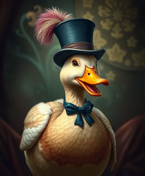 duck with top hat