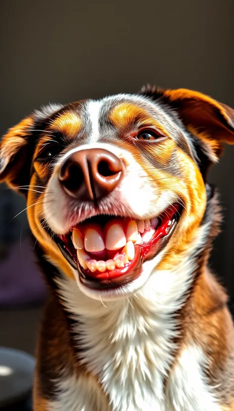 dog with braces