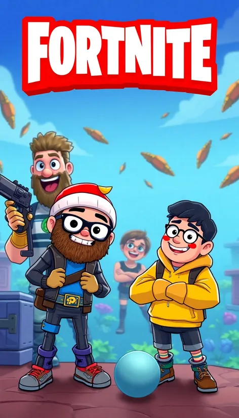 funny fortnite characters