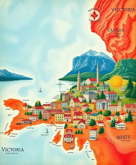 victoria bc canada map