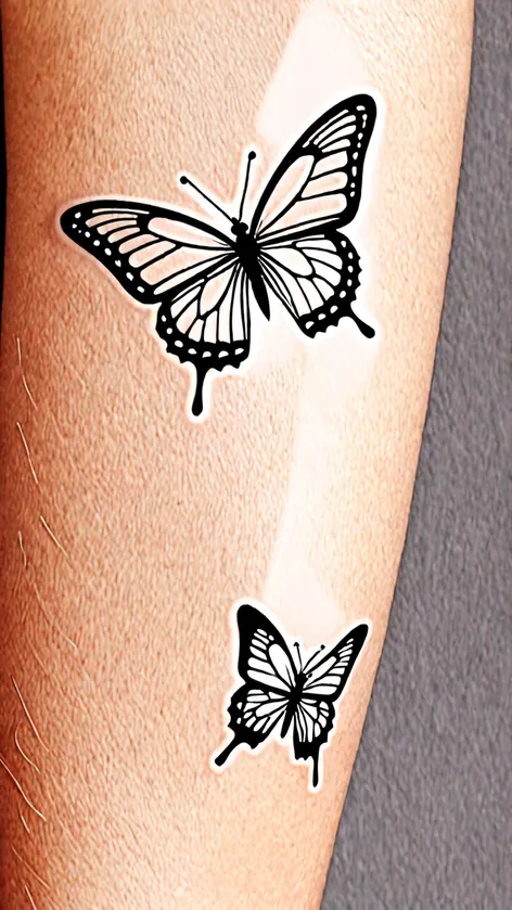 butterfly tattoo small
