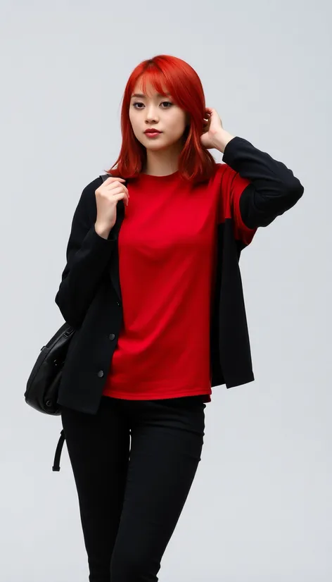 red head shirt