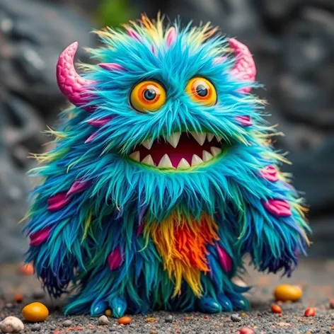 fuzzy monster costume