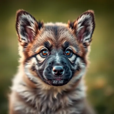 norwegian elkhound puppy