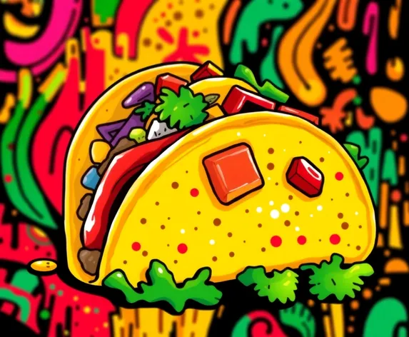 taco drawing