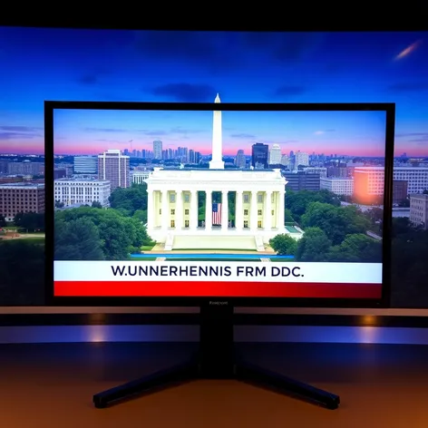 news broadcast graphics washington