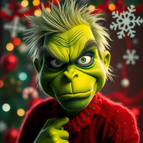 grinch standing