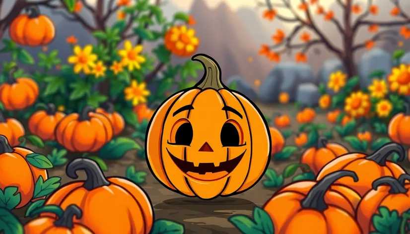 jack o lantern cartoon