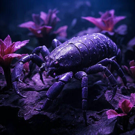 purple scorpion