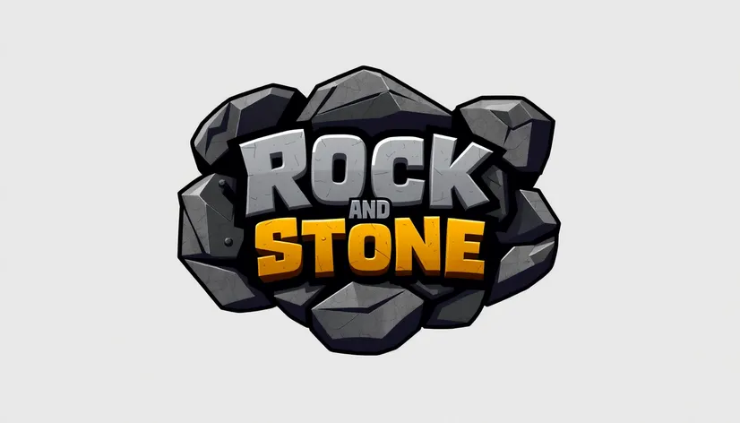 rock and stone logo