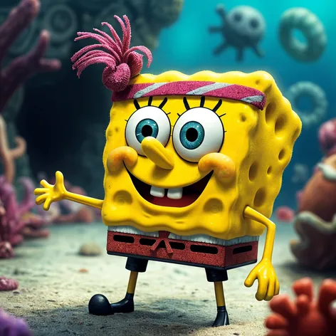 realistic spongebob