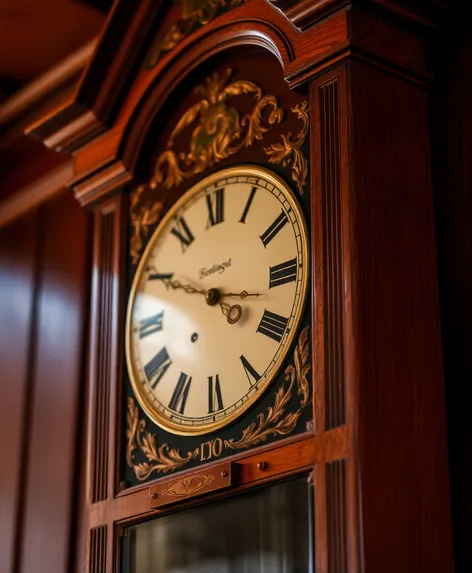 antique grandfather clock