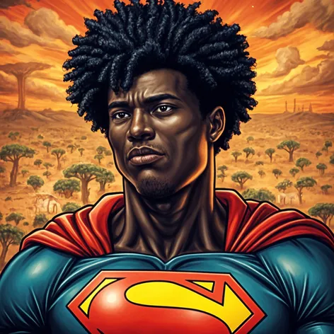 African version of Superman,