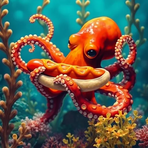 hotdog octopus