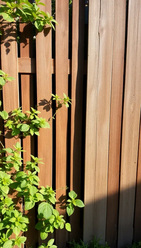 slatted fence