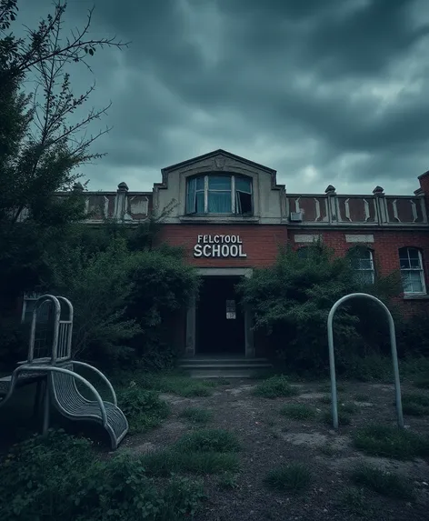 abandoned school