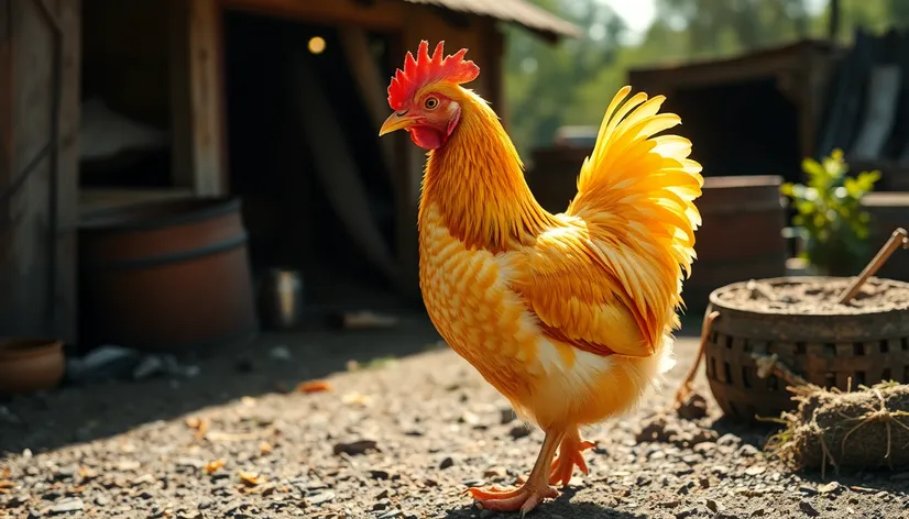 golden comet hen