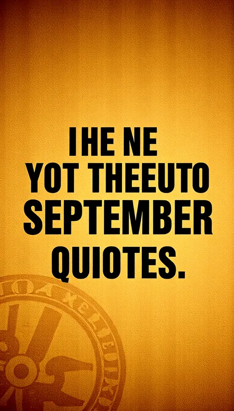 september quotes