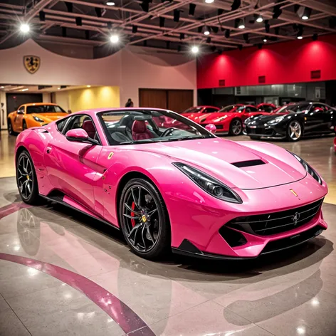 pink ferrari