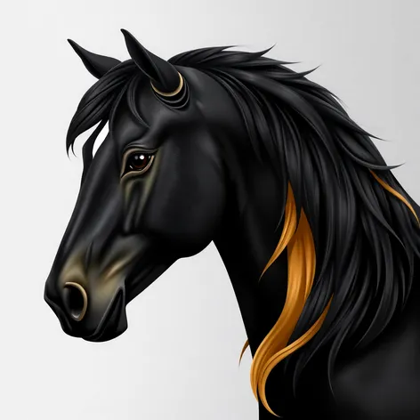 black beauty cartoon