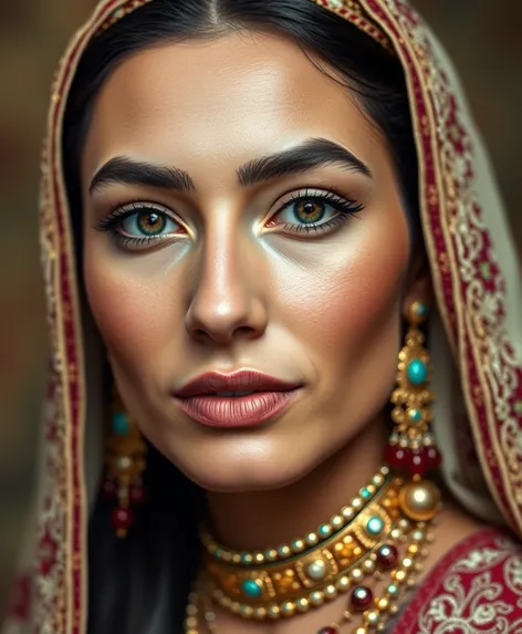 persian face features